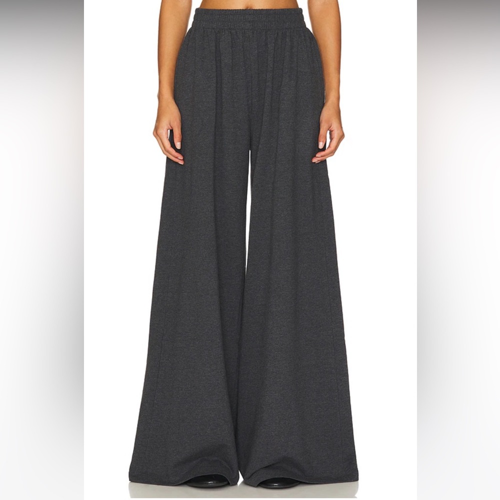 Norma Kamali Sweatpant in Heather Grey
